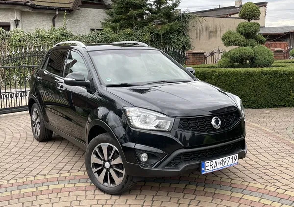 ssangyong SsangYong Korando cena 48500 przebieg: 82000, rok produkcji 2016 z Mordy